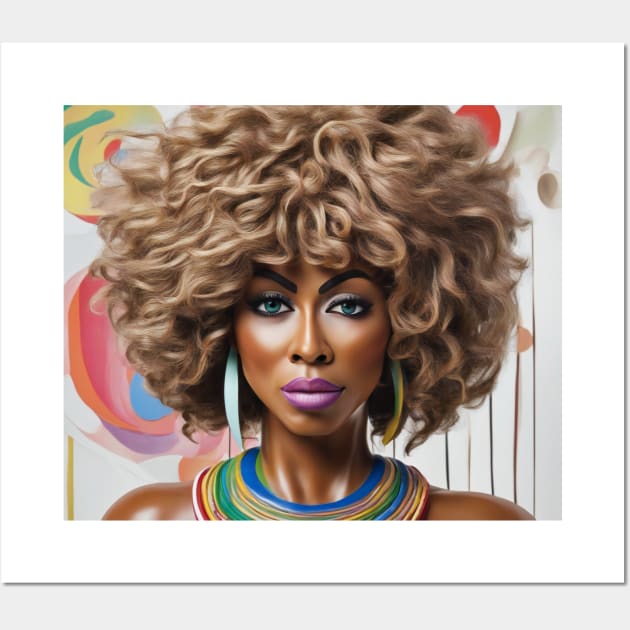 Tina Turner`s look Wall Art by bogfl